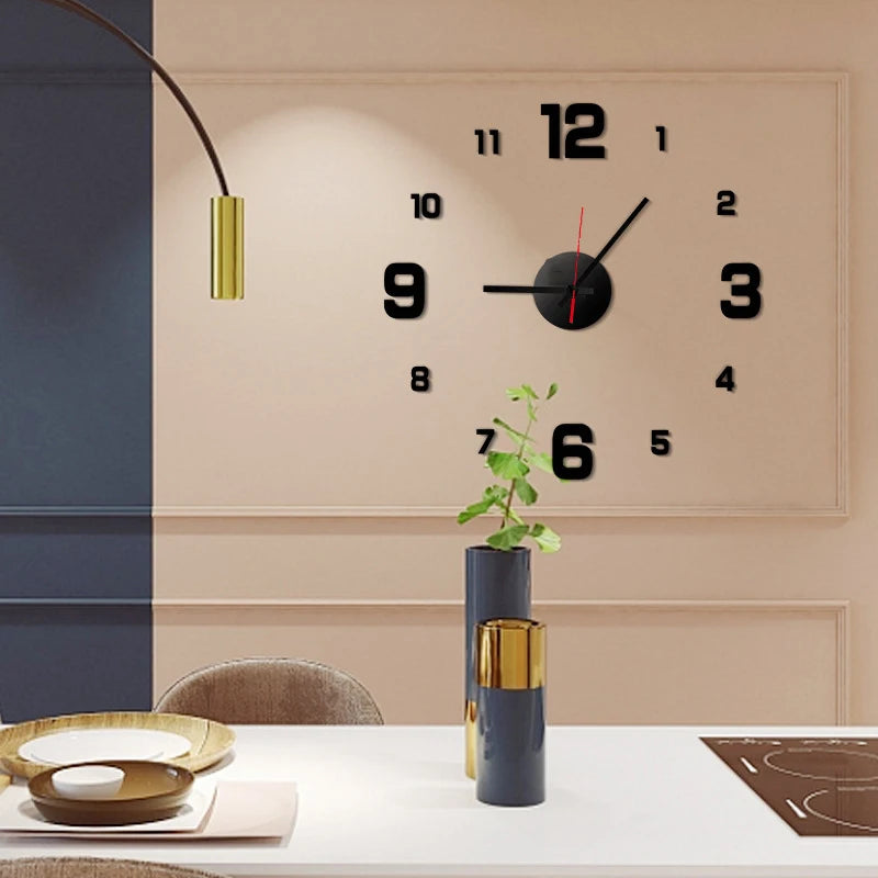 Frameless Clock