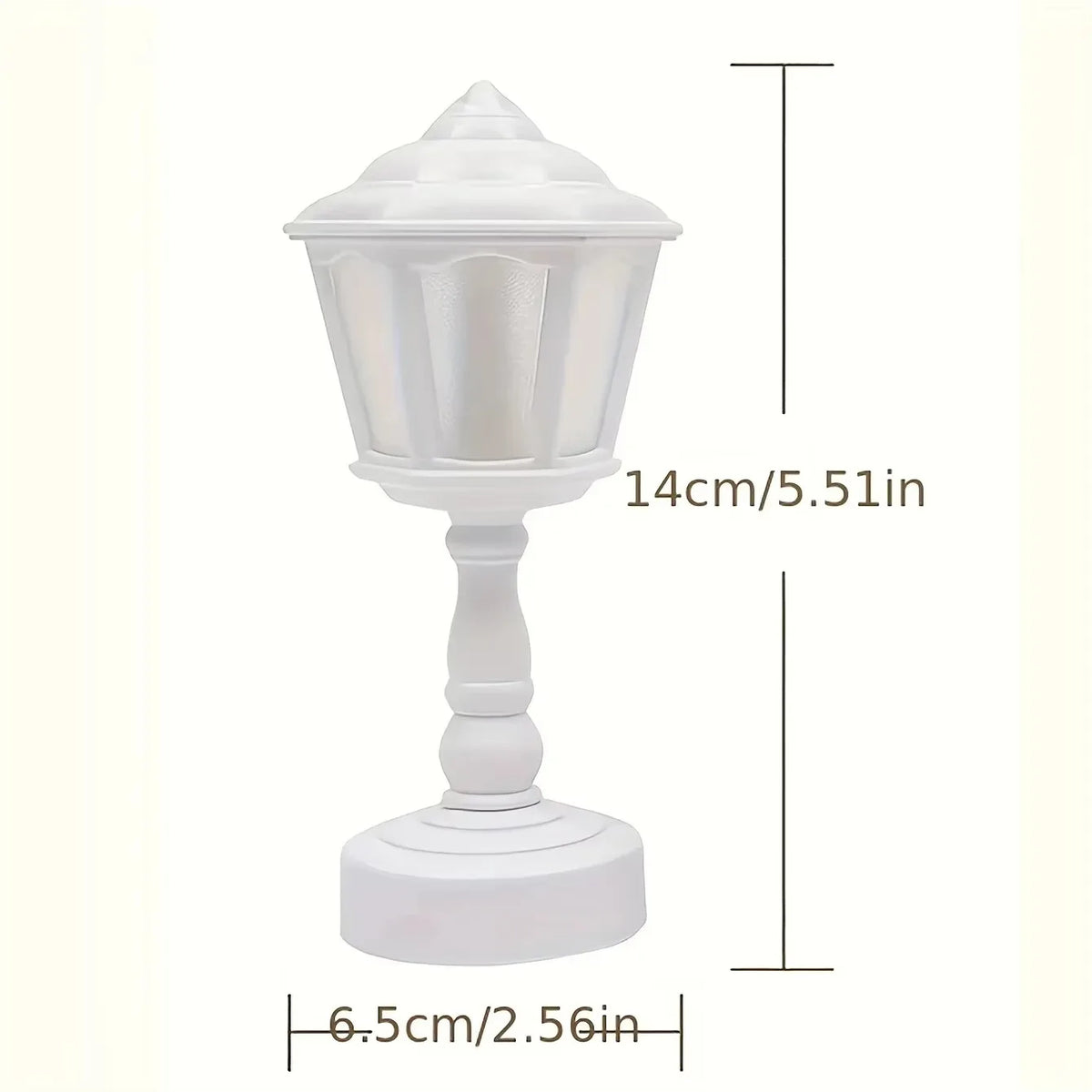 Geometric Flower Bud Lamp Battery LED Desk Night Light Garden Yard Patio Lawn Outdoor Courtyard Villa Landscape Street Path