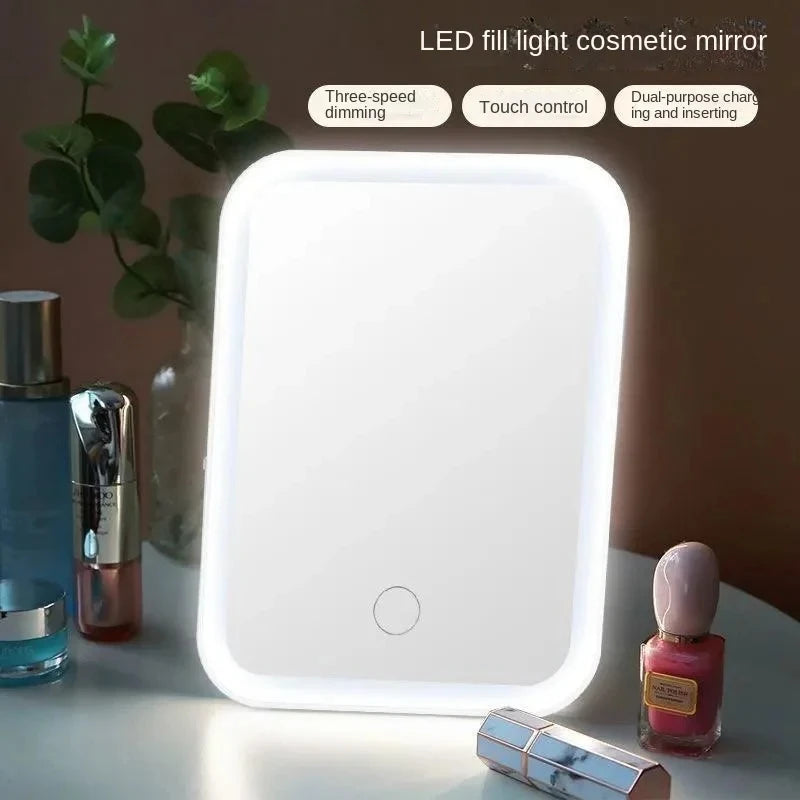Avena Foldable Touch LED Makeup Mirror