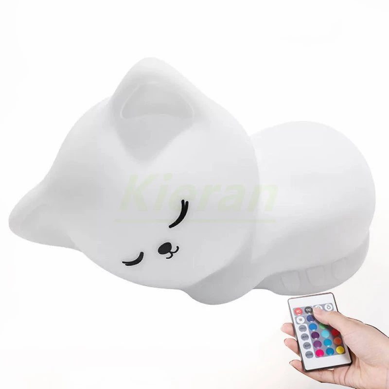 Oska Cat Silicone Night Light