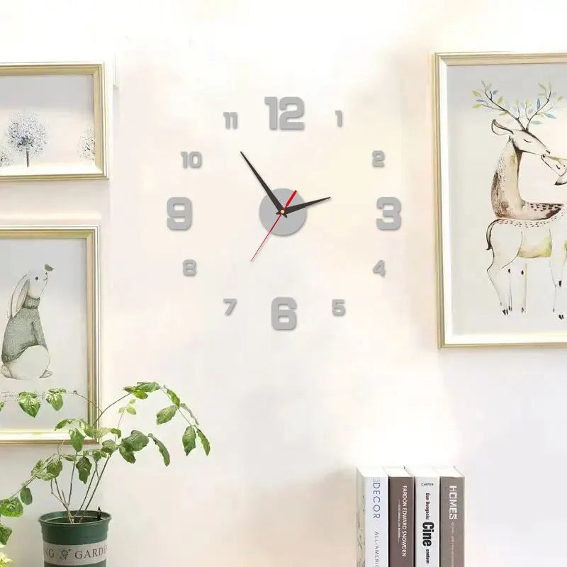 Frameless Clock