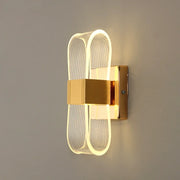 Nordic Luxury Wall Lamp LED Bedside Lamp Aluminum Wall Light Modern Living Room Background Wall Decorative Light
