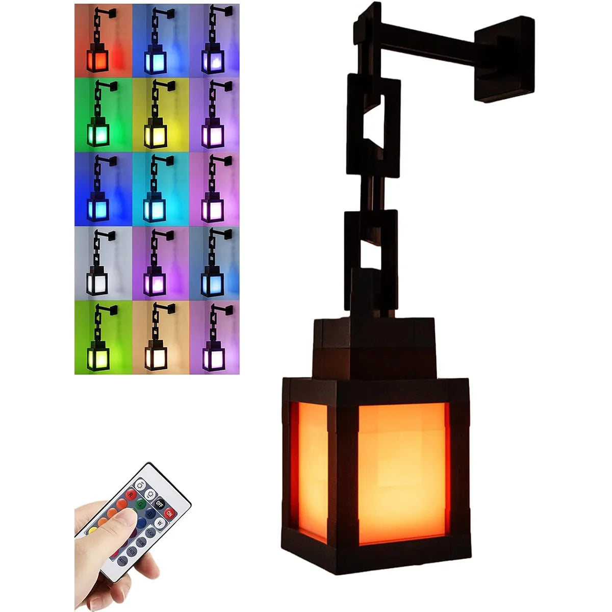 Svea Pixel Art RGB Lantern