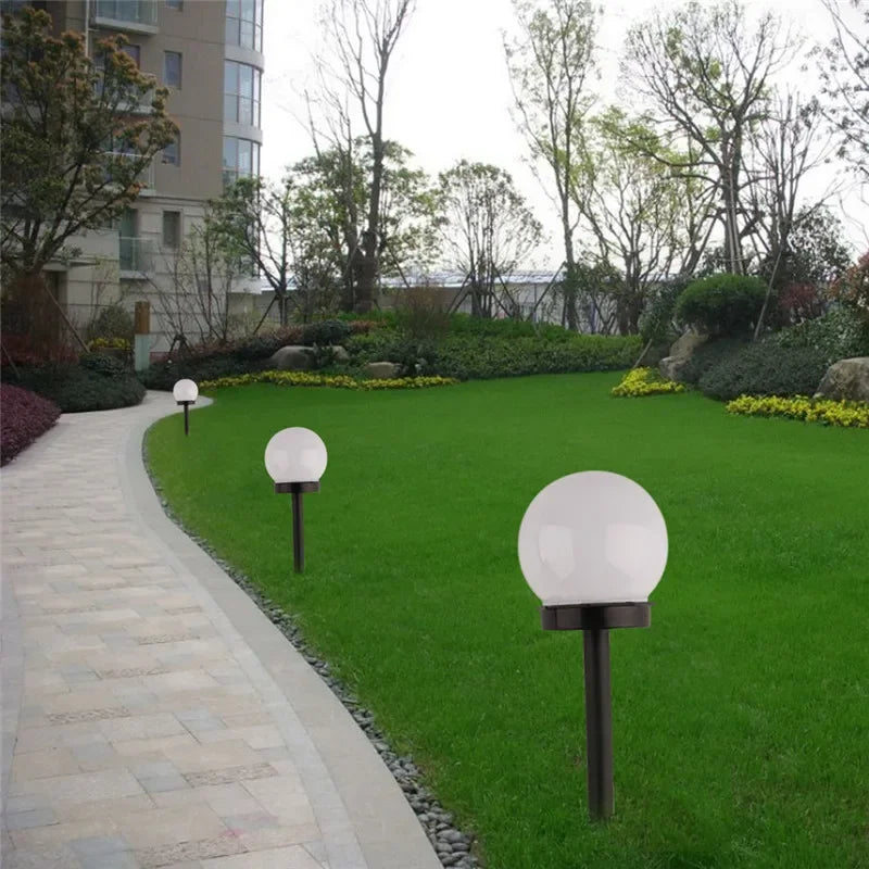 1/3/6/9PC Solar Powered LED Bulb Lamp Energy Light Waterproof Outdoor Garden Light Street Solar Panel Ball Lights Lawn Yard Lamp