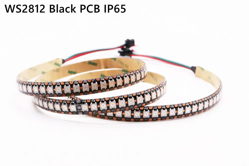 DC5V WS2812B Led Strip Light 30/60/74/96/144 LEDs/m Individually Addressable Smart 5050 RGB WS2812 Pixels Led Light IP30/65/67