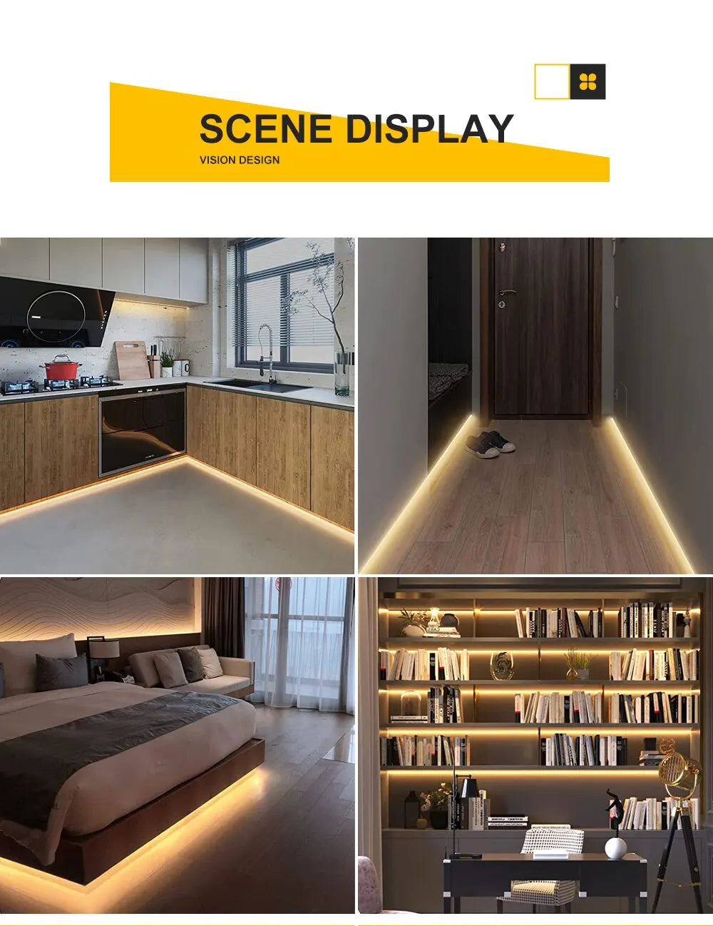 USB LED Strip with Hand-Sweep Sensor – 1–5 m – image 13