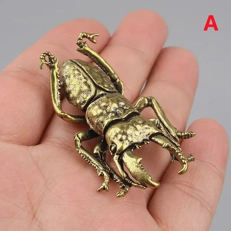 Solid Brass Beetle