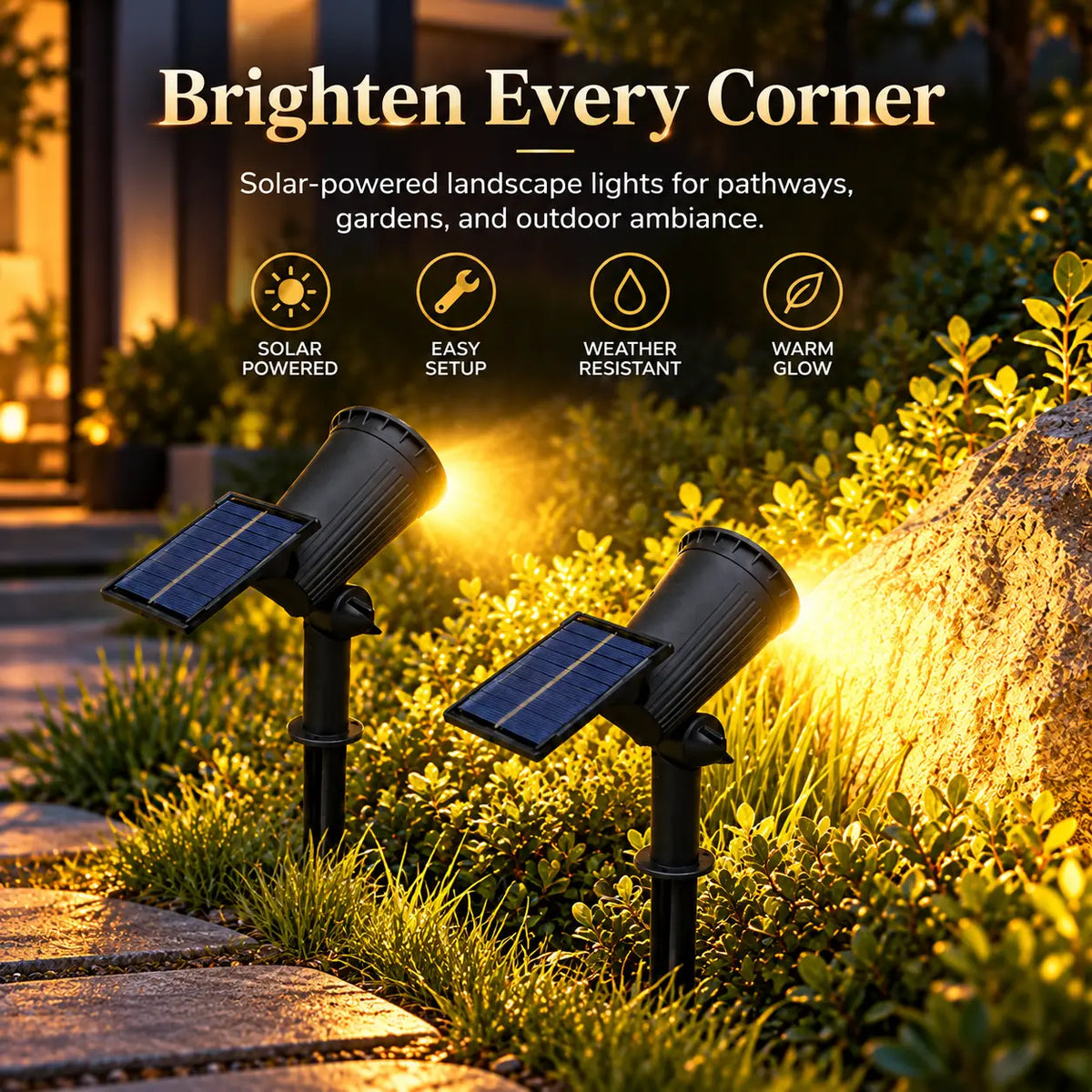 Vira Solar Spotlights