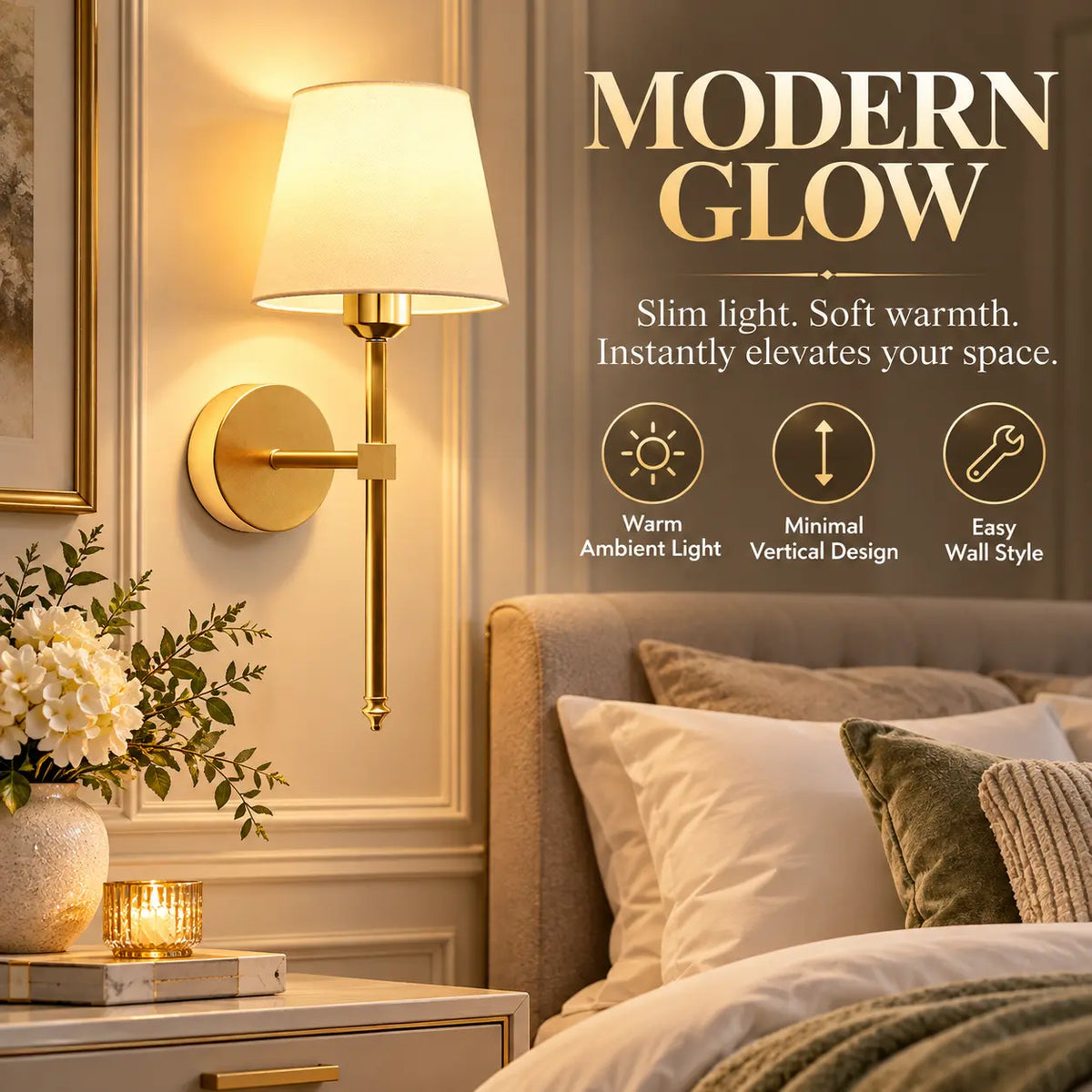 Elia Cordless Wall Sconce with Remote