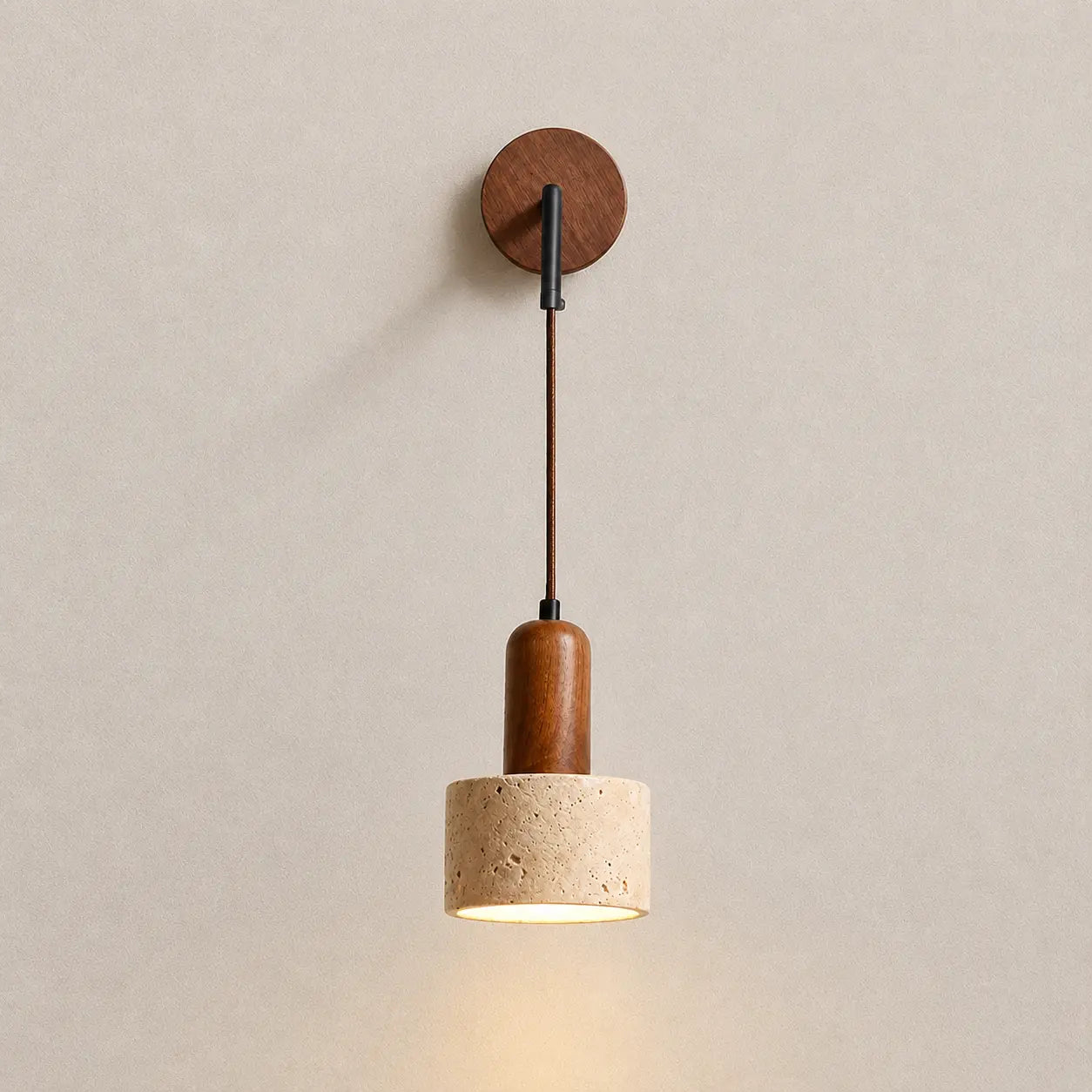 Cael Wood Wall Light